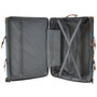 Винтажный большой чемодан Semi Line на 96 л весом 4,4 кг Синий